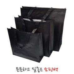 부직포 코팅 다용도 가방 중형 32 X 40 X 11cm