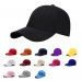 작은이미지: 14색 면 모자 볼캡 심플 매직 무지모자 야구모자 #2