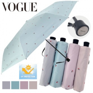 보그 우산 3단 슬림 체리 (UV암막)