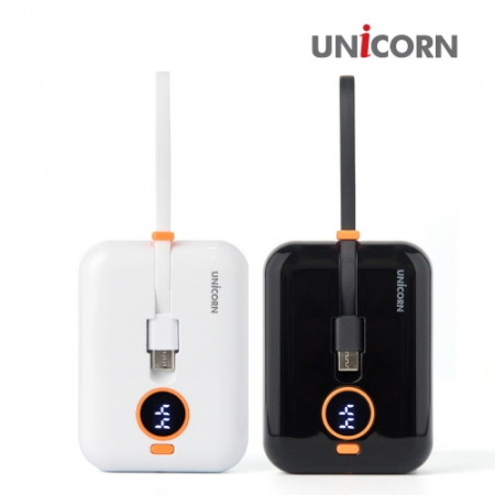 유니콘 대용량 10, 000mAh C타입, 8핀 동시 충전가능 잔량 LED표시 PB-VC100 #2