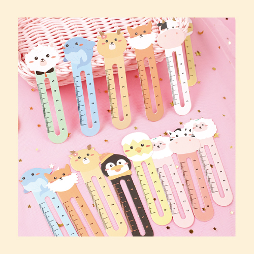 동물 책갈피 10종, 5cm자 #2