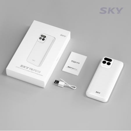 스카이필 유선 고속충전 보조배터리 PD10 10,000mAh #7