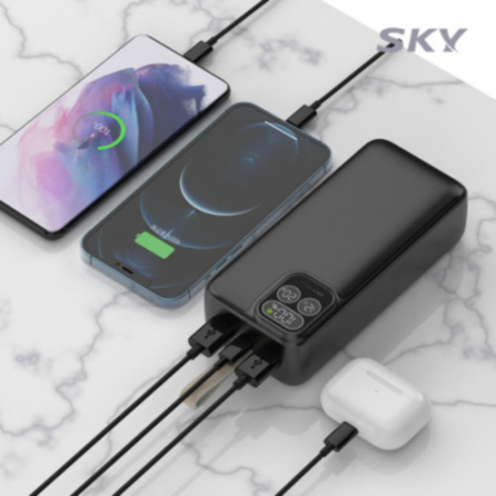 스카이필 유선 고속충전 보조배터리 PD30 30,000mAh #4