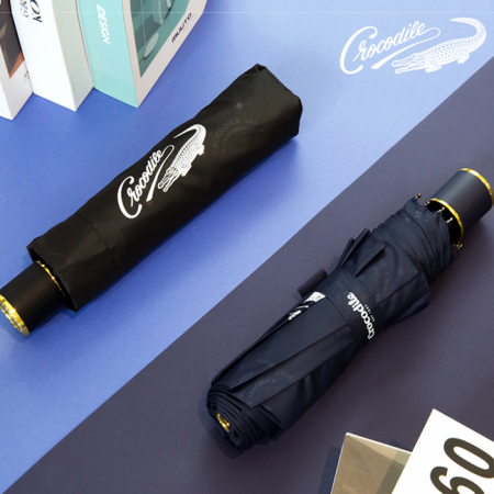 크로커다일 3단 수동 엠보 우산 #2