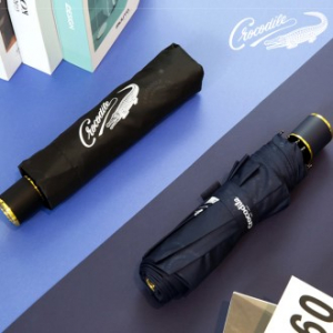 크로커다일 3단 수동 엠보 우산