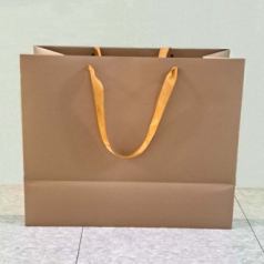 특대 골드브라운 쇼핑백 55cm × 45cm