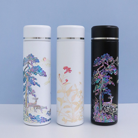 아름누리 316 민속화 일러스트 고급자개텀블러 #2