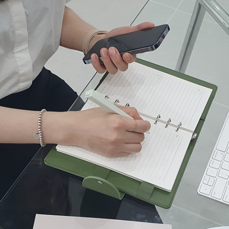 프로 자석 시스템 6공 다이어리 40절 #5