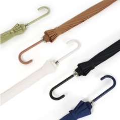 16K 비비드 장우산 반자동 심플 우산 11컬러