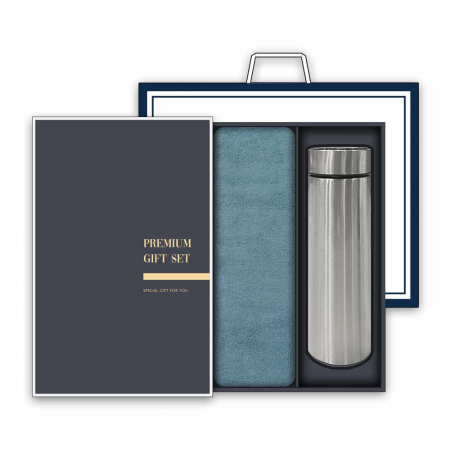 송월 프리미엄 텀블러 세트(향균 타올 150g 1매 + 스마트 텀블러 500ml 1개) #2