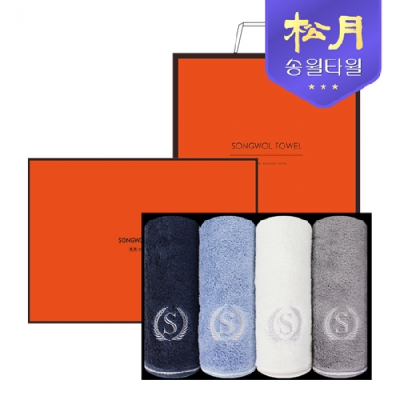 [송월타올] 슈퍼클래스 뱀부 S90 4P 타올세트 #2