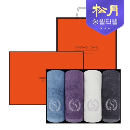 [송월타올] 슈퍼클래스 뱀부 S80 4P 타올세트 #2