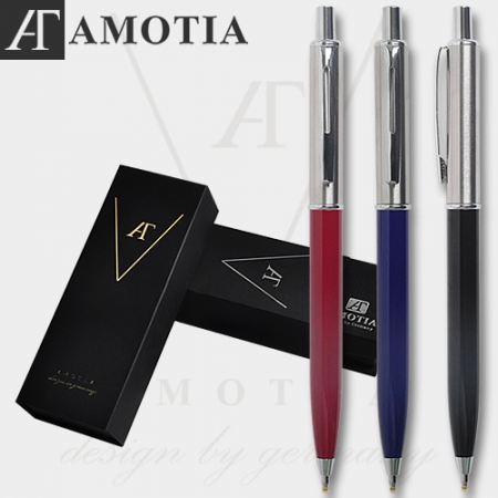 아모티아 네셔제네럴 금속볼펜+가죽파우치제공 #2
