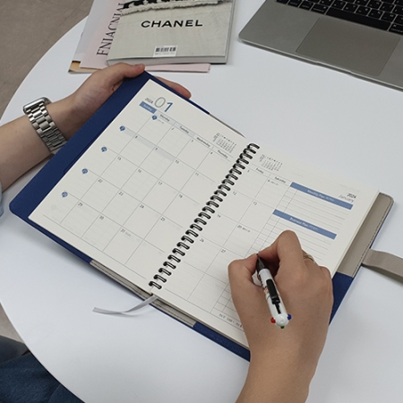 탑 링크 자석 인스프링 다이어리 25절 #6