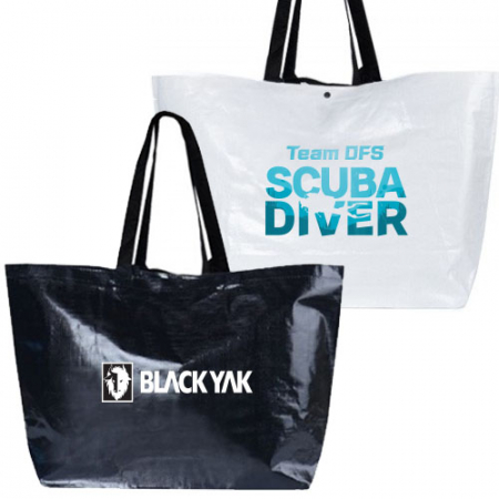 특대형 타포린 가방 패션 타포린백 쇼핑 의류 대용량 가방 65x40x20cm #2