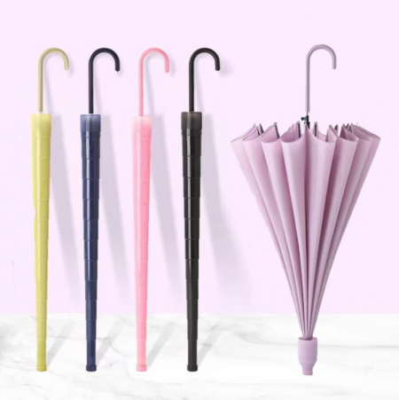 16K 비비드 캡커버 장우산 자바라 우산 10컬러 #2