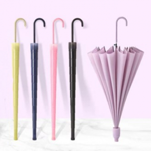 16K 비비드 캡커버 장우산 자바라 우산 10컬러