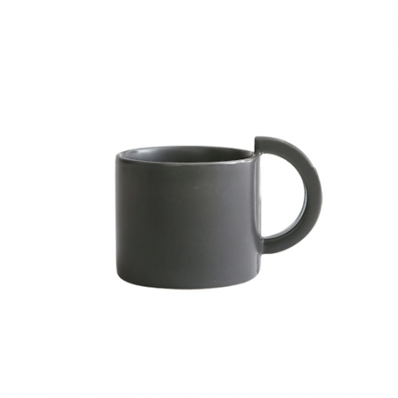 에라토 룬머그 도자기 머그컵 화이트, 차콜 #5