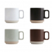 작은이미지: 에라토 모래머그 도자기 머그컵 화이트, 블랙, 비취, 브라운 #2