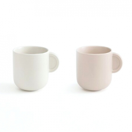 에라토 보니토 머그 도자기 머그컵 아이보리, 로즈핑크 #3