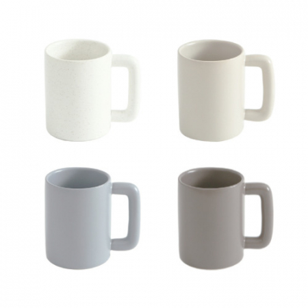 에라토 플랑머그 도자기 머그컵 플레클, 크림, 애쉬블루, 코코아 #2