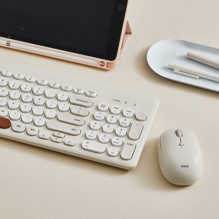아이노트 무소음 블루투스 무선 키보드 마우스 KM960RB #2