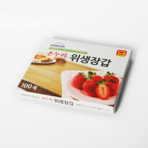 온누리 비닐 위생장갑 1개 100매입