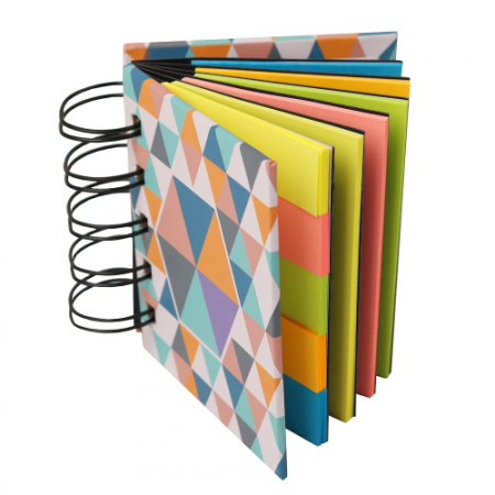 패턴 수첩식 점착메모 #2