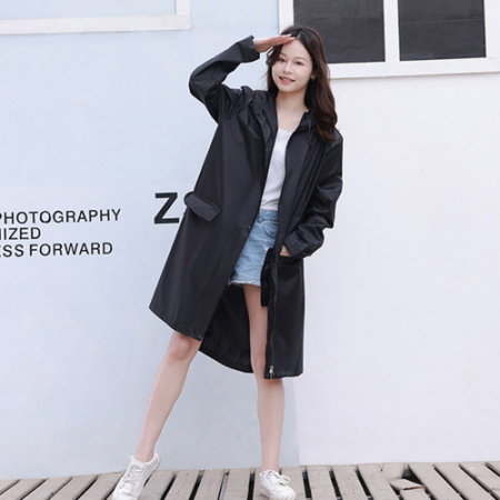 CG816 에코라이프 고급 일본수출 여성용 원피스 우비 #2