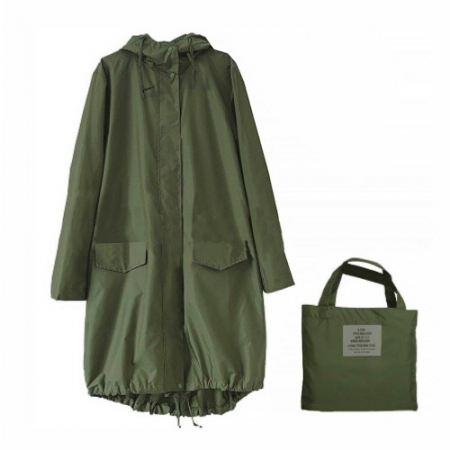 CG827 에코라이프 패셔너블 해외 여행우천 대비 원피스 우비 #2