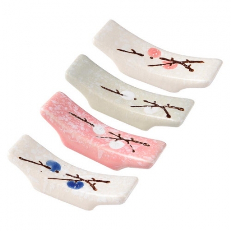 CG843 에코라이프 고급 세라믹 수저받침대 4개 세트 #2