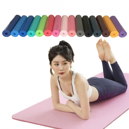 CH013 더바디 고급 피트니스 미끄러짐 방지 고밀도 요가매트 #2