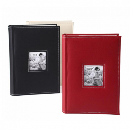 CG963 에코라이프 레트로 PU 가죽 6인치 가족사진 앨범 #2