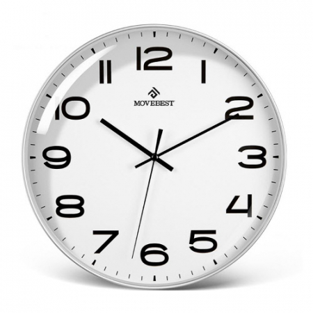 CG974 모던오피스 북유럽 가정용 플라스틱 12인치 무소음 시계 #2