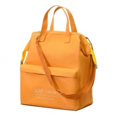 CG887 에코라이프 깔끔 도시락 보온보냉 가방 핸드백 (대형)