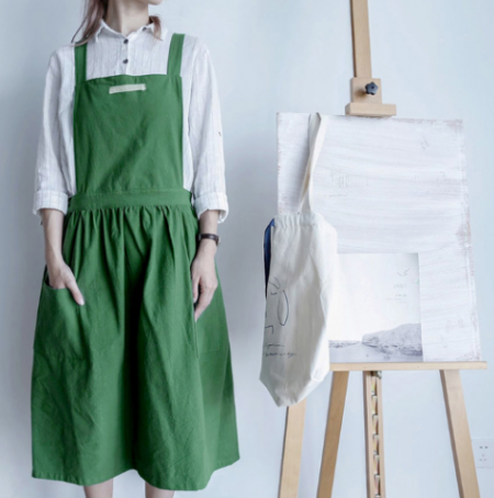 베이직 모던 원피스 앞치마 7컬러A 타입 #2