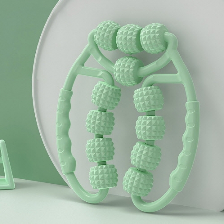 CD664 더바디 링클램프 다리 근육 이완 롤러 마사지기 12개 롤러 #2