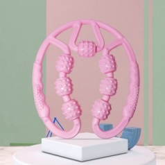 CD657 더바디 링클램프 다리 근육 이완 롤러 마사지기 7개 롤러