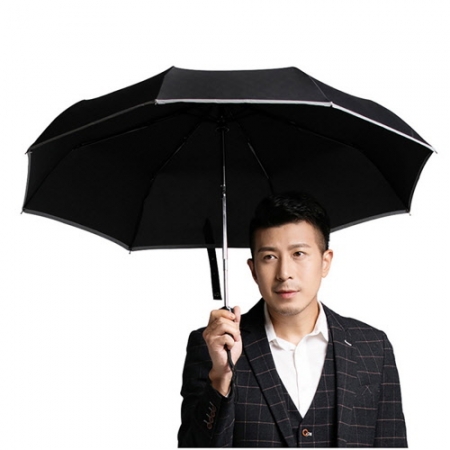 CD846 EL 접이식 리버스 완전 발광 안전 우산+차량용 비상망치 #2