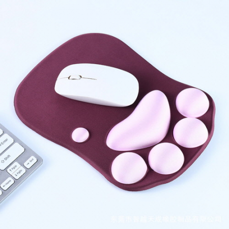 CG602 모던오피스 러블리 실리콘 냥냥이 손목보호 메모리패드 #2