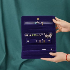 CG672 에코라이프 고급 벨벳 액세서리파우치