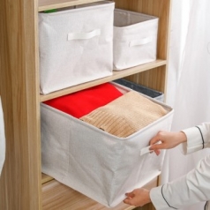 CG792 EL 다용도 접이식 빨래통 의류 보관함 (282215)