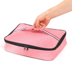 CG878 에코라이프 패셔너블 휴대용 출근 도시락 보온 가방 (대)