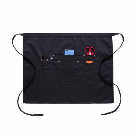 CG908 에코라이프 심플 데님 캔버스 하프 앞치마 #2