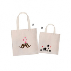 면10수 캐릭터 정사각 에코백