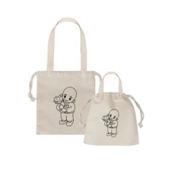 조리개 사각 에코백