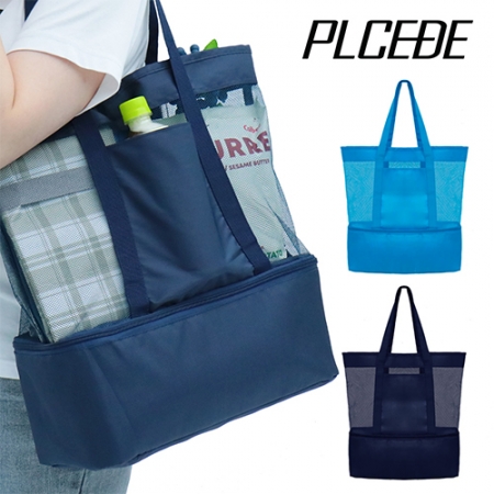 [플씨드] 스포츠 메쉬 비치 보냉백 2컬러 1P #2