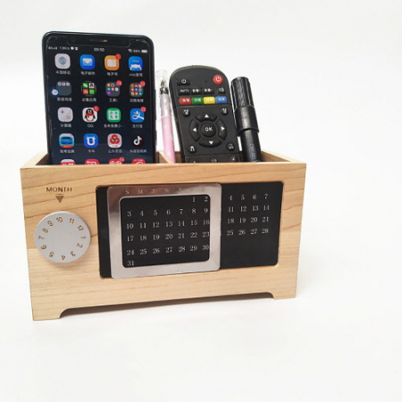 CG153 모던오피스 고급 데스크 달력형 목재 연필꽂이 #2