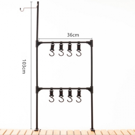 CG005 네이쳐 아웃도어 데스크탑 다목적랙 (이중+램프 랙) #2