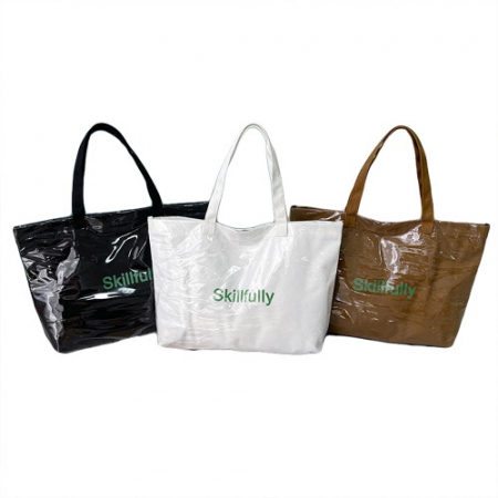 CF903 에코라이프 베이직 숄더 투명 PVC 젤리백 #2